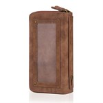 Cheek'n'beautiful wallet with removable cover for Samsung Galaxy S7 edge - Brown